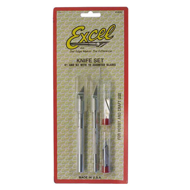 Excel 19062 K2 & K1 Basic Knife Set